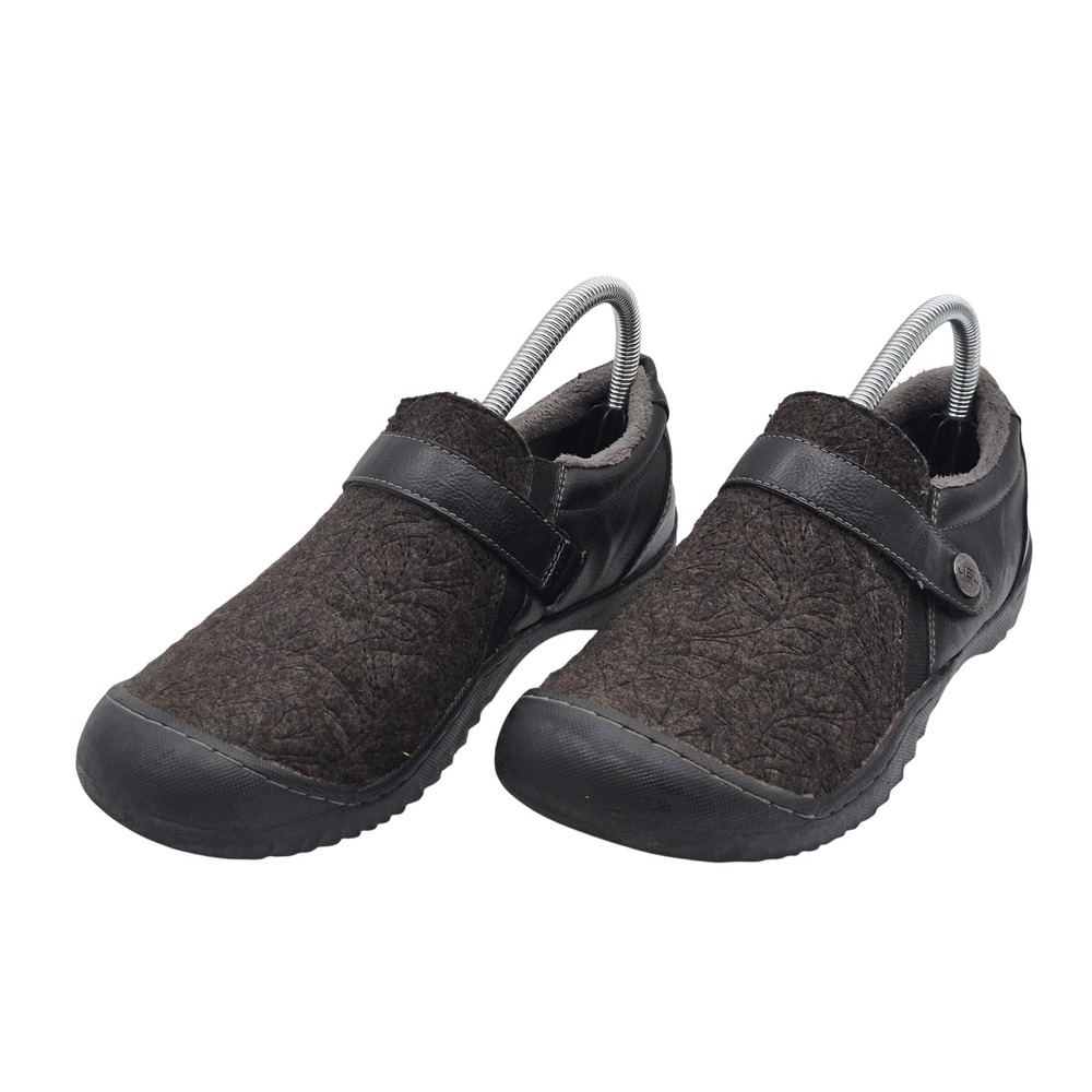 JBU by Jambu Shoes‎ Womens Size 9.5 Black Blakely Faux Fur Clog Mule JB16BLK01
